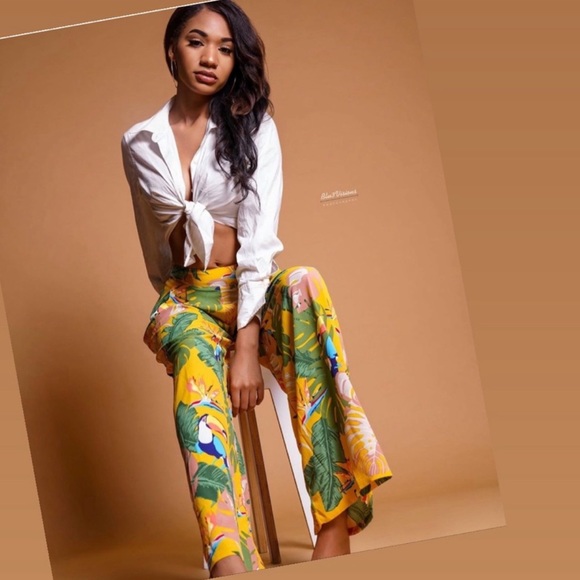 Spring Forward Palazzo Pants - Picture 5 of 5